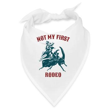 Not My First Rodeo Frosch - Bandana - Weiß - Vorne