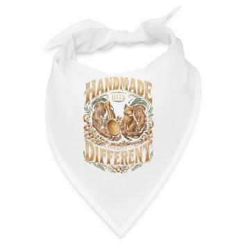 Holzschnitzerei Schnitzen Holzschnitzen - Bandana - Weiß - Vorne