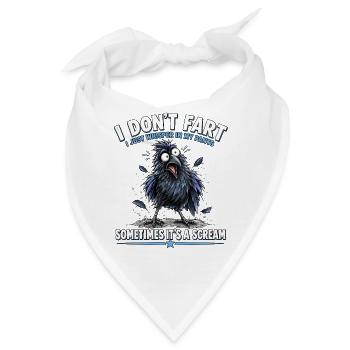 I Dont Fart - Bandana - Weiß - Vorne