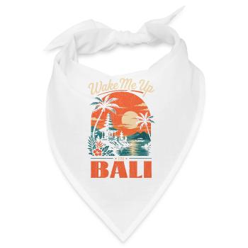 Weck mich in Bali - Bandana - Weiß - Vorne