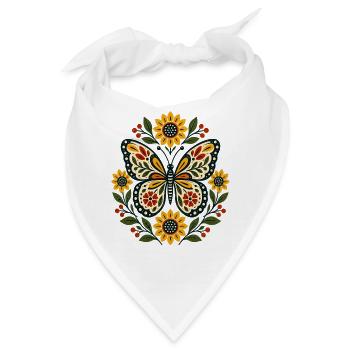 Schmetterlinge Schöner Schmetterling - Bandana - Weiß - Vorne