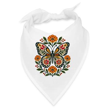 Schmetterlinge Schöner Schmetterling - Bandana - Weiß - Vorne