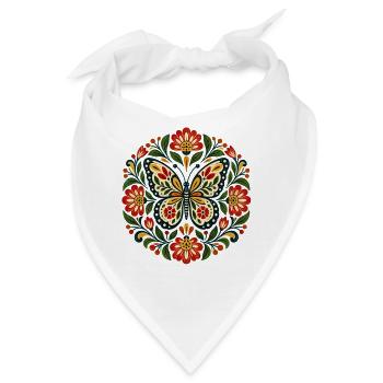 Schmetterlinge Schöner Schmetterling - Bandana - Weiß - Vorne
