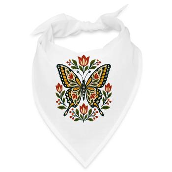 Schmetterlinge Schöner Schmetterling - Bandana - Weiß - Vorne