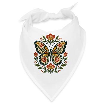 Schmetterlinge Schöner Schmetterling - Bandana - Weiß - Vorne