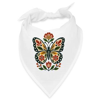 Schmetterlinge Schöner Schmetterling - Bandana - Weiß - Vorne