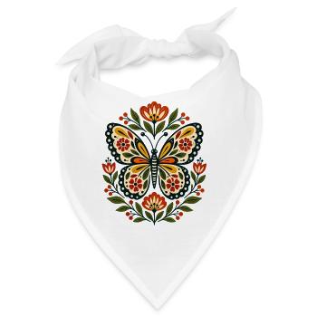 Schmetterlinge Schöner Schmetterling - Bandana - Weiß - Vorne