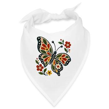 Schmetterlinge Schöner Schmetterling - Bandana - Weiß - Vorne