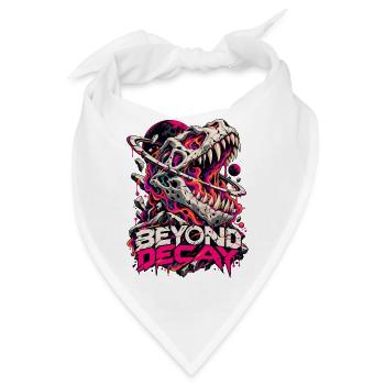 Beyond Decay Dino Skull Neon - Bandana - Weiß - Vorne