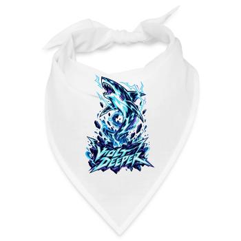 Volt Deeper Blitzhai - Bandana - Weiß - Vorne