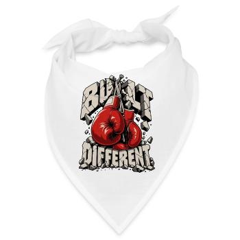 Bruchstein Boxen Kraft-Punch - Bandana - Weiß - Vorne