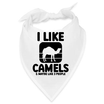 Kamel Humor - Bandana - Weiß - Vorne