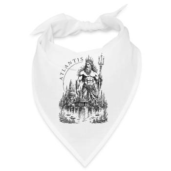 Atlantis Verlorene Stadt - Bandana - Weiß - Vorne