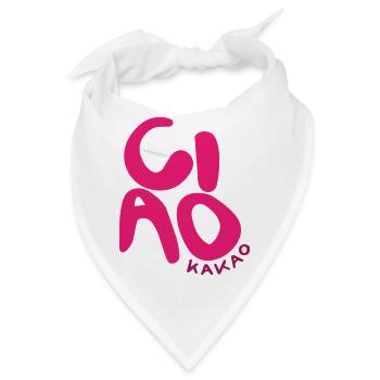 Ciao Kakao - Bandana - Weiß - Vorne