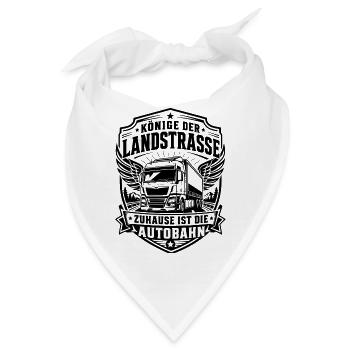 Trucker Landstraße - Bandana - Weiß - Vorne