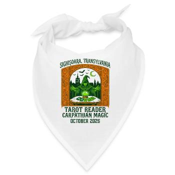 Carpathian Magic Tarot Reader Sighișoara - Bandana - Weiß - Vorne