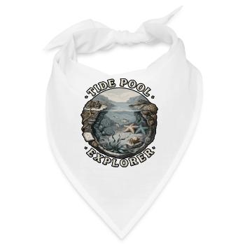 Tide Pool Explorer Tide Pool - Bandana - Weiß - Vorne
