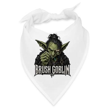 Brush Goblin – Tabletop Miniatur Malen - Bandana - Weiß - Vorne