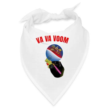 Va Va Voom – Glamour, Geld und Luxusleben - Bandana - Weiß - Vorne