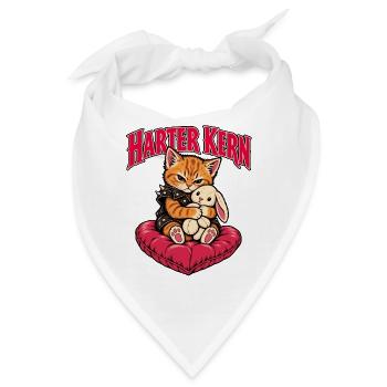 Harter Kern - Bandana - Weiß - Vorne