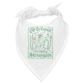 Shenanigans Knight Dragon - Bandana - Weiß - Vorne