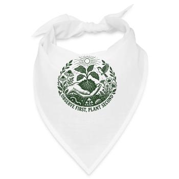 Beobachten Sie die erste Pflanze, die zweite Pflanze - Bandana - Weiß - Vorne