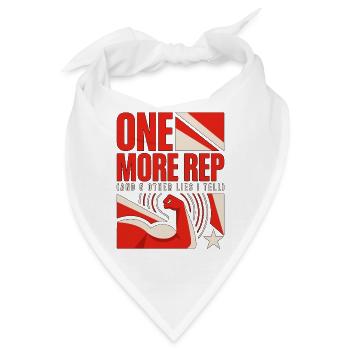 Personal Trainer Cheaper Than Therapy Gym Trainer - Bandana - Weiß - Vorne