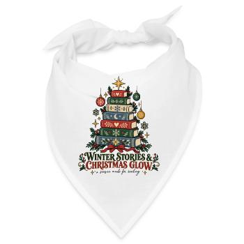 Winter Stories & Christmas Glow – Weihnachten - Bandana - Weiß - Vorne