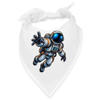 Astronaut Comic - Bandana - Weiß - Vorne