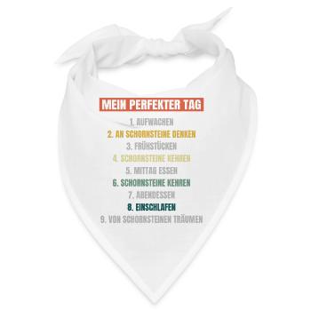Schornsteinfeger Herren - Bandana - Weiß - Vorne