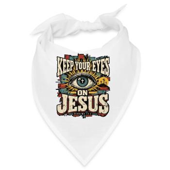 Christlicher Glaube Jesus Geschenk - Bandana - Weiß - Vorne