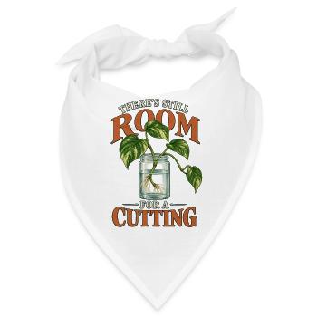 Es ist noch Platz für einen Stichling - Bandana - Weiß - Vorne