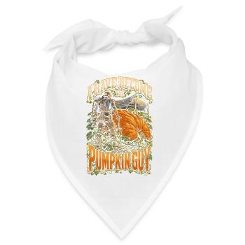 Riesenkürbis I Have Become The Pumpkin Guy - Bandana - Weiß - Vorne