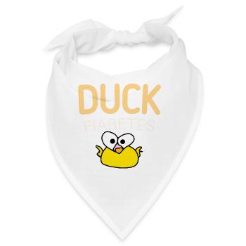 Ente Fiabetes wieder  - Bandana - Weiß - Vorne