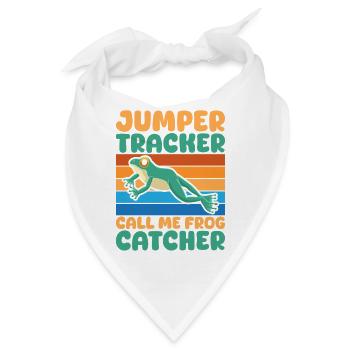 Frog Catcher Jumper Tracker Call Me Catcher Frog - Bandana - Weiß - Vorne
