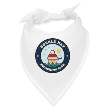 Bobble Hat Schwimmclub, Winter-Wildschwimmen - Bandana - Weiß - Vorne