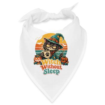 Halloween Krankenschwester Mumie Nachtschicht RN - Bandana - Weiß - Vorne