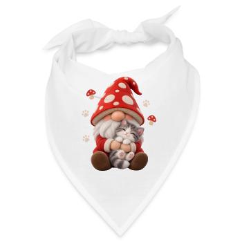 Süße Zwerge unter den Gnomen - Bandana - Weiß - Vorne