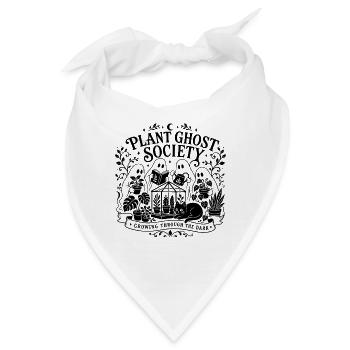 Plant Ghost Society - Bandana - Weiß - Vorne