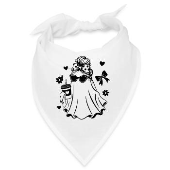 Mama Geist - Bandana - Weiß - Vorne