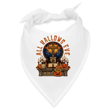 Katholischen Kirche Zu Halloween - Bandana - Weiß - Vorne
