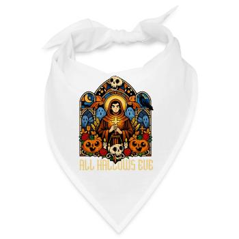 Katholischen Kirche Zu Halloween - Bandana - Weiß - Vorne