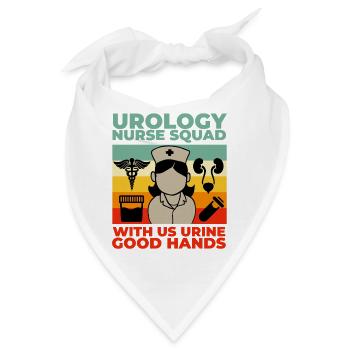 Abteilung Für Urologie Und Krankenpfleger - Bandana - Weiß - Vorne