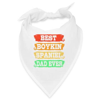 Boykin Spaniel - Bandana - Weiß - Vorne