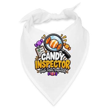 Candy Inspector Taste Tests - Bandana - Weiß - Vorne
