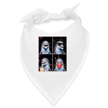 Delfine Delfin - Bandana - Weiß - Vorne
