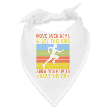 Funny XC Running Runner Gifts Unique Edition - Bandana - Weiß - Vorne