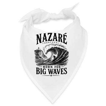 Nazaré Portugal - Bandana - Weiß - Vorne