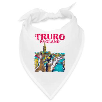 City Truro England Cathedral Scenic Sept 2026 - Bandana - Weiß - Vorne