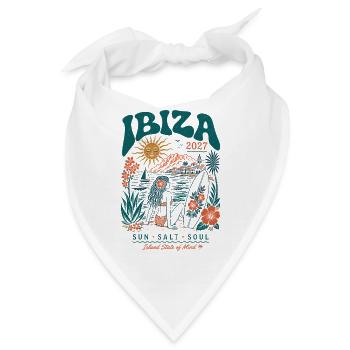 Ibiza Sun Surf 2027 - Bandana - Weiß - Vorne
